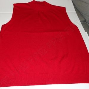 Sleeveless Turtleneck Top Size 22/24 by dressbarn (CL-7084)